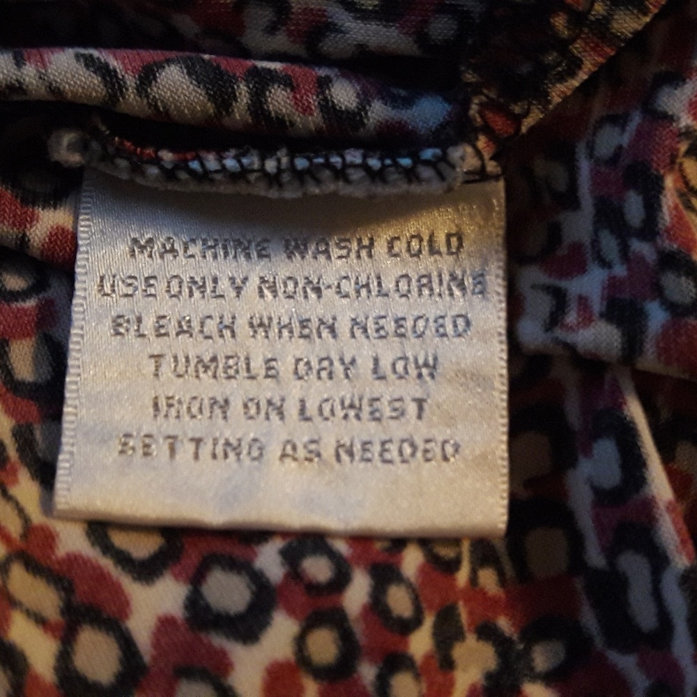 Worthington Print Blouse - Picture 6 of 6